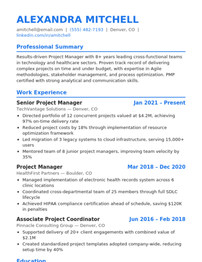 AI Resume Builder preview