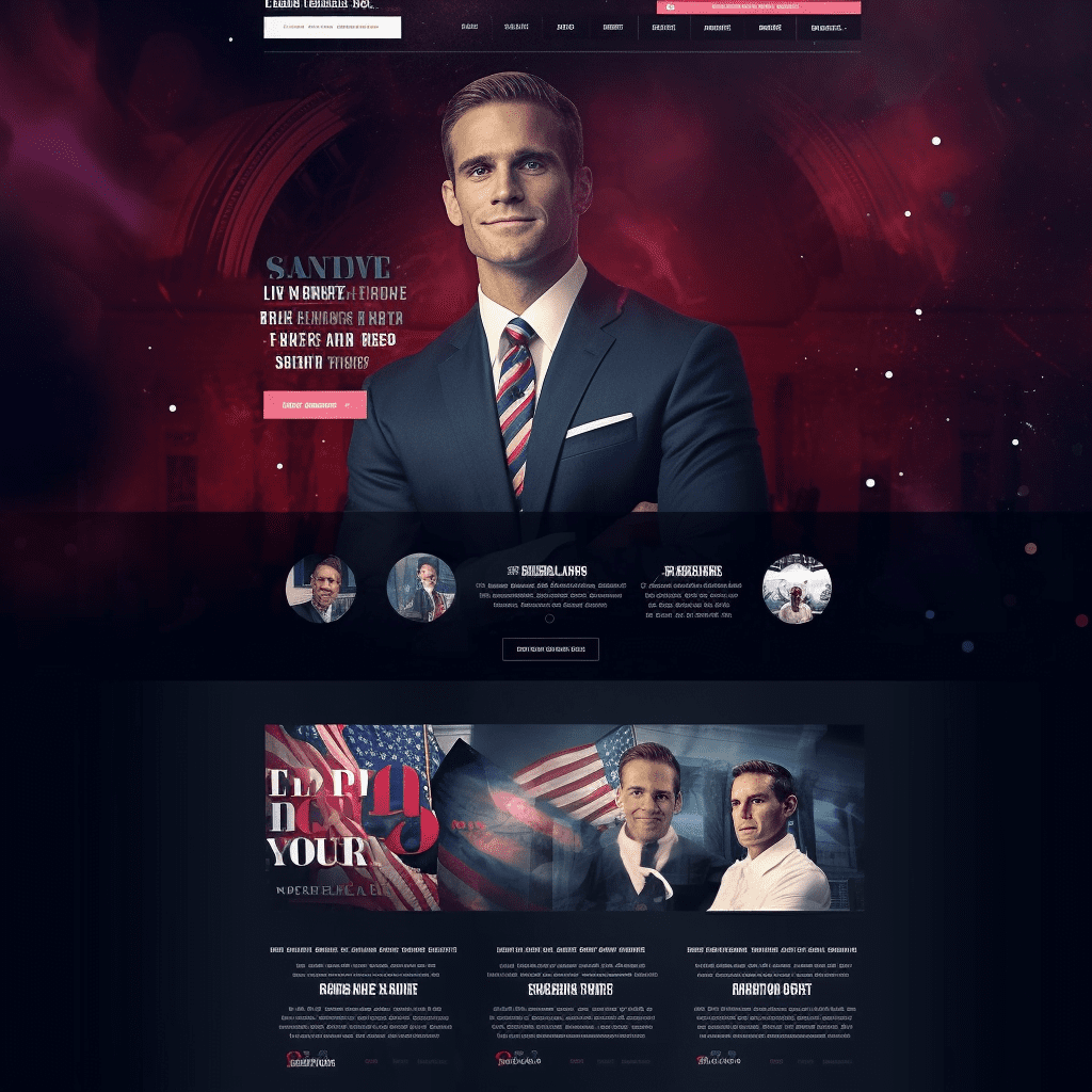 Political campaign websites