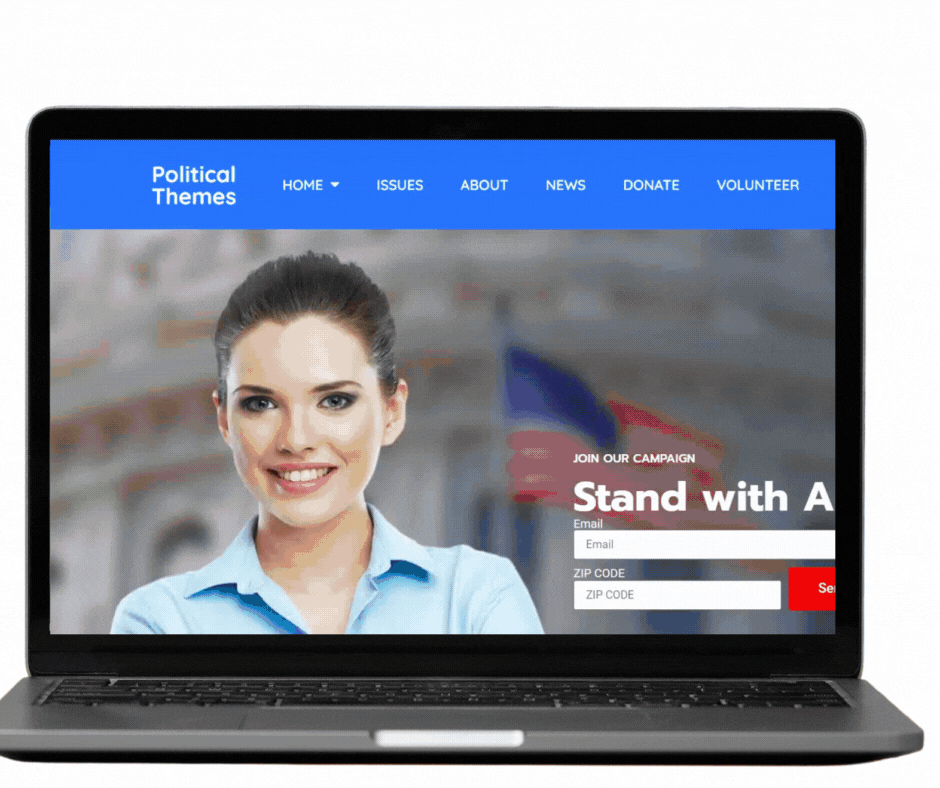 Political Website Theme