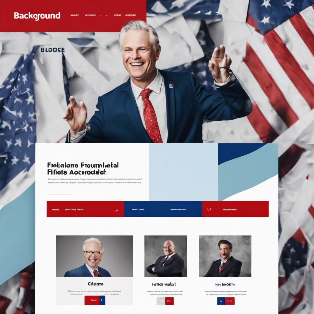Political Campaign Website Template