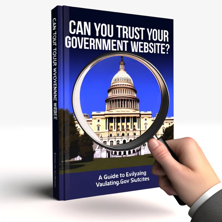 Can You Trust Your Government Website A Guide to Evaluating .gov Sources